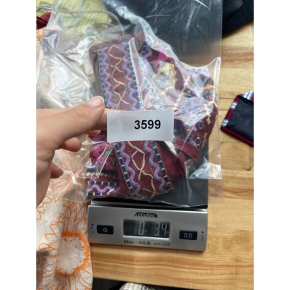 Commense Boho Embroidered Crop Top XS Festival Western Beach Coastal Hippie - Picture 7 of 7